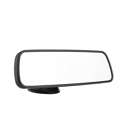 KIMISS KI7108 24.8 * 7cm Specchietto retrovisore Anteriore Auto Parabrezza con Attacco Interno a Ventosa