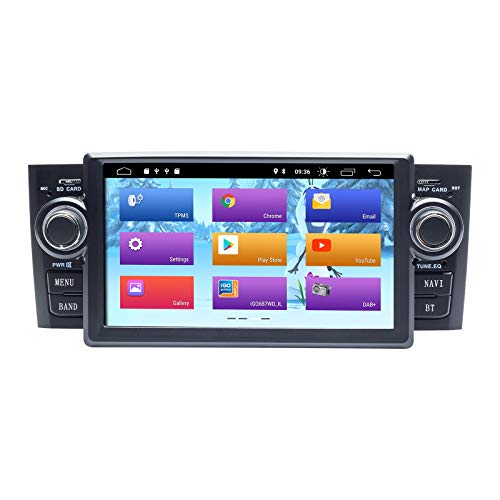 ZLTOOPAI Android 10 Autoradio per Fiat Grande Punto Linea 2007-2012 Autoradio GPS con uscita RCA completa Wifi OBD SWC