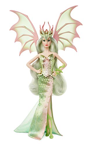 Barbie Signature, Bambola da Collezione con Vestito da Sirena, Giocattolo per Bambini 6+ Anni, GHT44