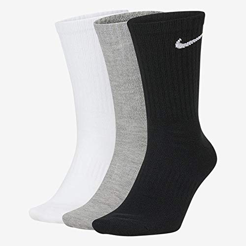 Nike Everyday Calzini, Uomo, Wh(Blk)/Dgh(Blk)/Blk(Wh), 10