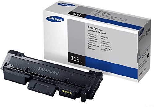 Samsung MLT-D116L SU828A Cartuccia Toner Originale, 3.000 Pagine, Compatibile con Stampanti Samsung Laserjet Monocromatiche Serie Xpress M2625, M2675, M2835, M2875 e M2885, Nero