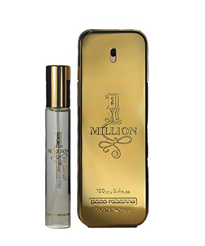 Paco Rabanne 1 Million Gift Set (Eau De Toilette Spray 100 Ml+Travel Spray 20 Ml - 120 Ml