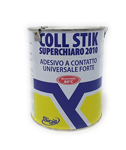 Sigill COLL STIK SUPERCHIARO 2010 - Adesivo a contatto universale forte resistente a 80°C, 750ml