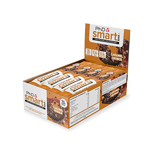 Phd Barrette Diet Smart Bar Crunch Al Caramello (12 X 64G, 31% Proteiche - 820 Gr