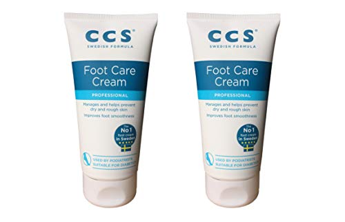 CCS Swedish crema per piedi, tubetto da 175 ml (confezione da 2)