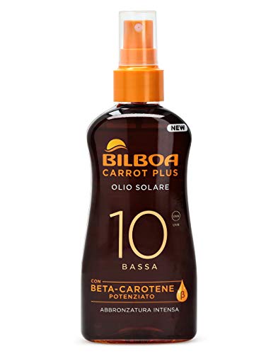 Bilboa Carrot Plus Olio Solare Spray, SPF 10-200 ml