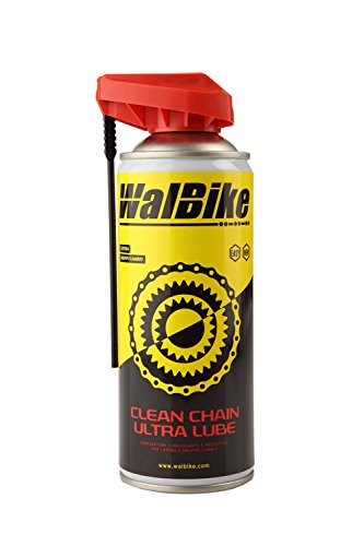 WalBike - Clean Chain Ultra LUBE 400 ml - Pulitore Detergente Lubrificante per Catena Bici