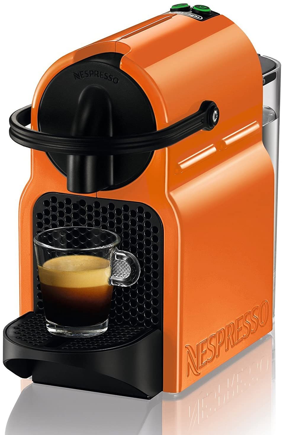 Nespresso Inissia Macchina per caffé espresso, a capsule, 1260 W, 0.7 L, Arancio (Summer Sun)