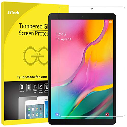 JETech Pellicola Protettiva Compatibile con Galaxy Tab A 10.1 2019 (SM-T510/T515), Vetro Temperato