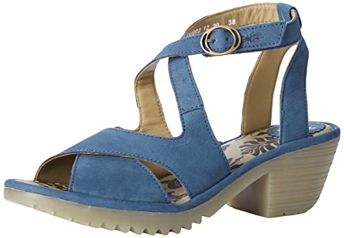 Fly London Wafe152fly, Sandali a Punta Aperta Bambina, Blu (Blue 002), 36 EU