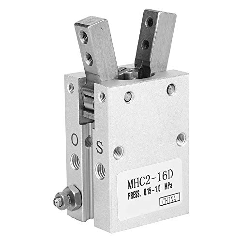 Acogedor Cilindro Pneumatico dell'Aria, Cilindro Pneumatico del Dito della Pinza pneumatica di Stile Parallelo, Cilindro Pneumatico Pneumatico a Semplice Effetto/Semplice Effetto, MHC2-16D