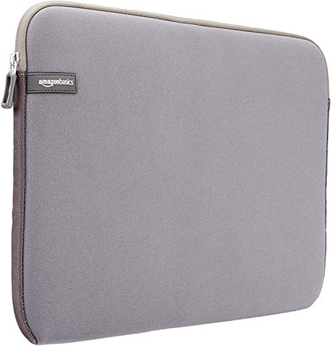 AmazonBasics, custodia protettiva per laptop, per una dimensione dello schermo di 15-15.6 pollici, grigia