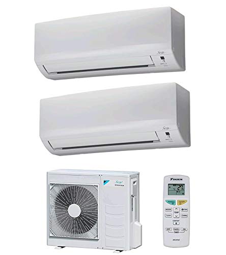 Climatizzatore Dual Split 9000 + 12000 Btu, Classe A++/A++ Gas R32 Serie Siesta Classic