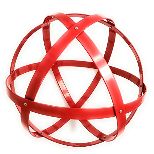 Genesa Crystal, Purificatore energia, Dispositivo orgonico 32 cm diametro, Rosso