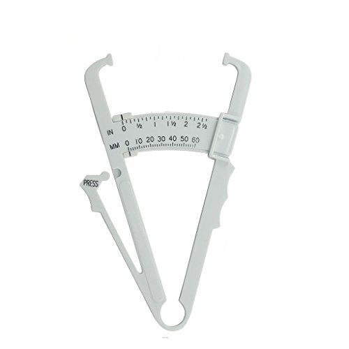 Grasso Corporeo Tester Pinza Perdita Di Peso Grafici Di Fitness Manuale Dimagrante Bianco