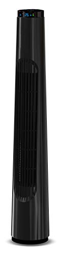 Ardes AR5T85R Ventilatore a Torre Display LED con Telecomando, 40 W, Nero, 82 cm