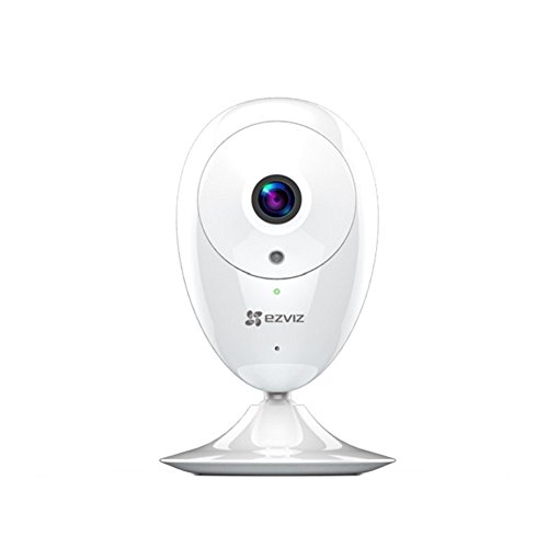 Ezviz ezCube Pro 1080p Telecamera di Sorveglianza, Prima Generazione, WiFi IP Interno Wireless, Audio Bidirezionale, Baby Monitor, Visione Notturna, Servizio di Cloud, Compatibile con Alexa