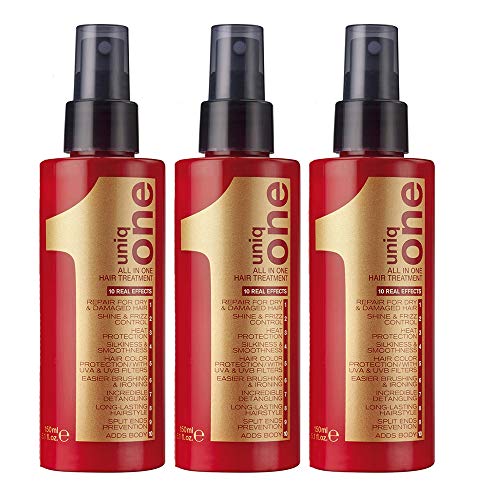 Lozione per capelli All-in-one, set di tre confezioni di “Uniq One” da 150 ml