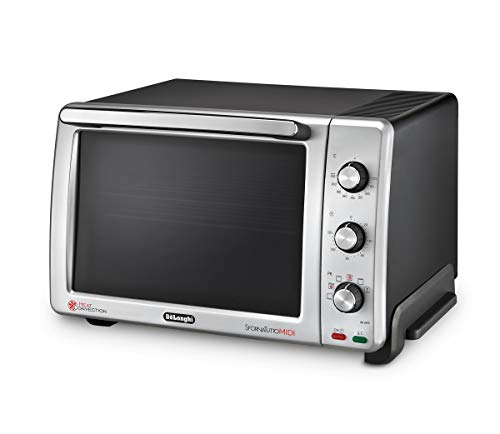 De'Longhi EO 24752 Sfornatutto MIDI Forno Elettrico, 24 Litri, 2000 W, Argento