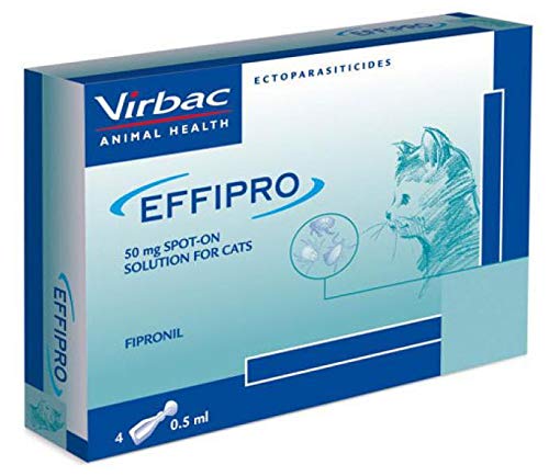 Virbac Effipro Pipette per Gatti (4 pipettes)