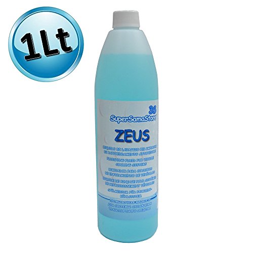Liquido di lavaggio per impianti raffreddamento autoveicoli - ZEUS flacone 1 LT