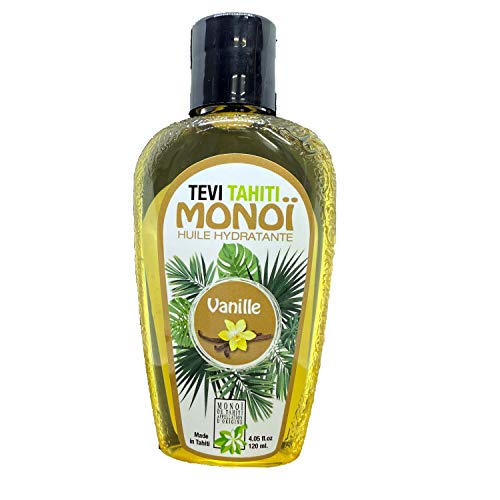 Tevi Monoi di Tahiti Vaniglia Pura 99%, Sublime Vaniglia, autoabbronzante naturale, Acceleratore di abbronzatura per corpo e capelli sensuali e irresistibili, 125 ml, vegano, cruelty free