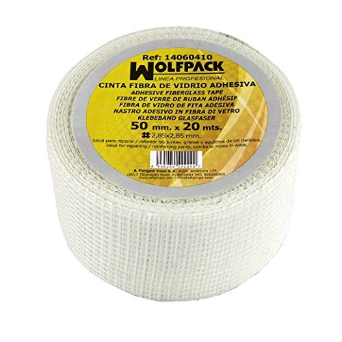 Maurer 14060410 - Wolfpack - nastro (in fibra di vetro adesivo, 50mm x 20mm)