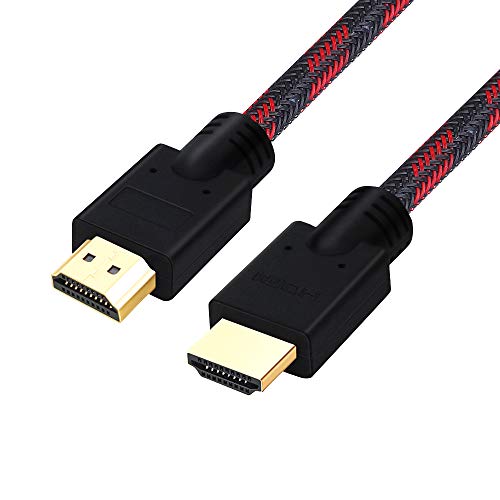 Shuliancable Cavo HDMI, Cavo HDMI Alta Velocità con Ethernet,Supporta HD1080p 3D HDR ARC CEC, Cavetto HDMI Compatibile Nintendo Switch, PS3, Xbox, TV Box, TV, Proiettore (1M)