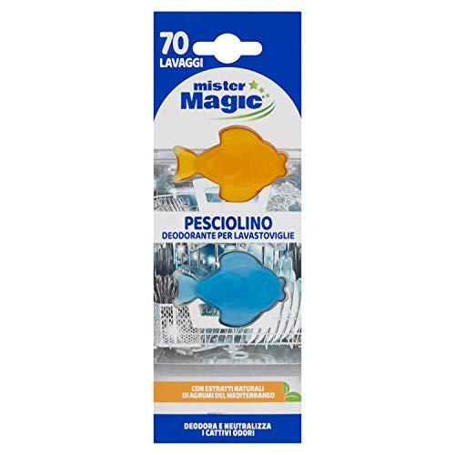 MR.MAGIC, Deodorante Lavastoviglie a Forma di Pesciolino, 6ml