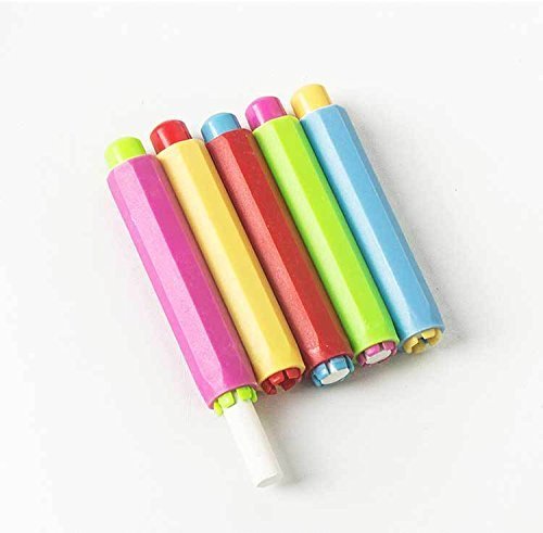 Ciaoed 5 PCS Chalk Holder Chaqueta de Repuesto Ajustable Para la Escuela del Profesor Oficina de la Cocina Blackboard