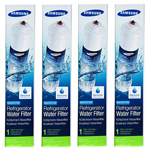 4 x Samsung DA29-10105J - Cartuccia per filtro dell'acqua per frigorifero, congelatore