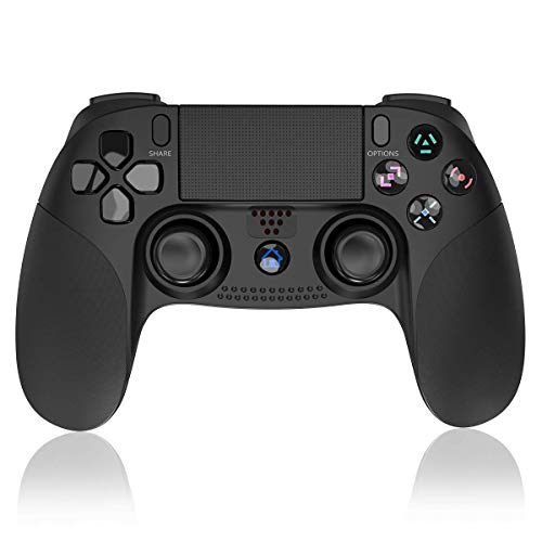 Elyco Controller Wireless per PS4, Classici Bluetooth Senza Fili Gamepad Joystick per Playstation 4 Controller con Joypad del Doppia Vibrazione per PS4 Caricabatterie Console
