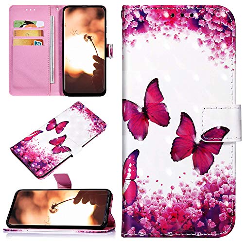 Robinsoni Custodia Compatibile con Huawei P Smart Plus Case Portafoglio Cover Libro Case Pelle PU Antiurto Case Wallet Taccuino Cover Libretto Cartone Animato Case Folio Flip Cover Colorato Cover