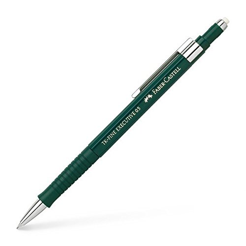 Faber-Castell 131500 - Portamina TK-FINE Executive, tratto: 0,5 mm, colore fusto: Verde