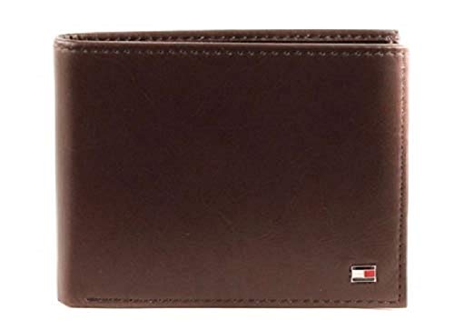 Tommy Hilfiger Eton Cc Flap And Coin Pocket Porta carte di credito, 75 cm, Marrone