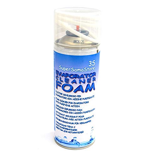 SUPERSAMASTORE Pulitore schiumoso spray per climatizzatore split - EVAPORATOR CLEANER KILLER BACT FOAM