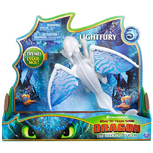 Dragons Dragon Gigante articolato lightfury, Multicolore (bizak 61926626)