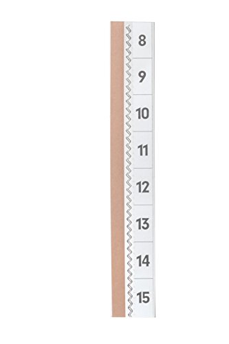 Durable 840219 - Tabfix, Cavalierini Adesivi, Inserti Neutri e Stampati (A-Z, 0-31, Gen-Dic), 2 Righe, 81 x 22 mm, Trasparente, Confezione da 5 Pezzi