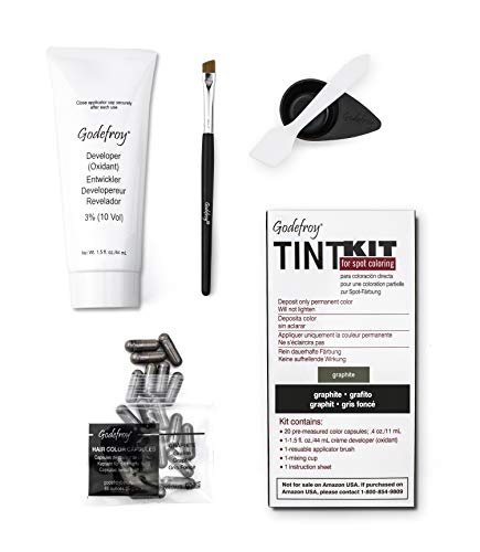 Godefroy Tint Kit grafite nuovo colore per sopracciglia e barba per professionisti