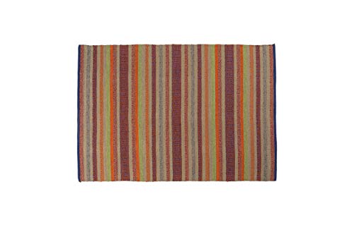 Rug Emotion Tappeto Saf - 110x60- Home & Living - Ideale per qualsiasi tipo di ambiente: Cucina Bagno Soggiorno Camera. Realizzato a mano in cotone dallo stile contemporaneo e moderno - Lavabile a 30°