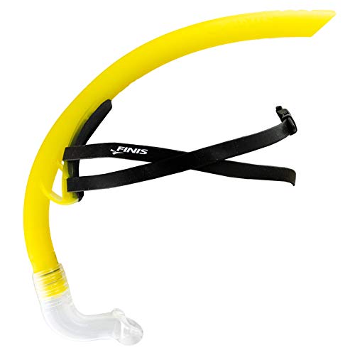 FINIS Stability Snorkel : Speed Yellow, Swimming unisex, Taglia unica