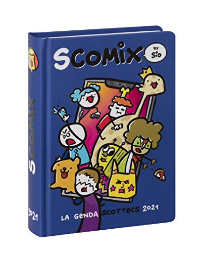 Comix - Diario 2020/2021 16 Mesi - Comix Scottecs by Sio colore Blu - Medium