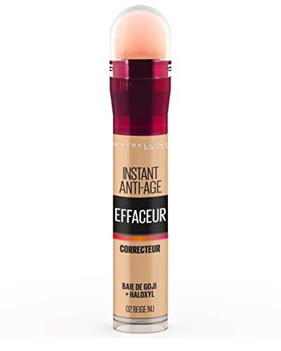 Gemey Maybelline Instant Anti-Ageing, Correttore per occhiaie, 20 Nude Beige