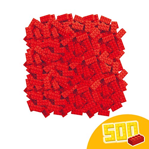 Simba 264.462.061,9 cm Blox 8-Stud Red Building Blocks Set (Pezzi)