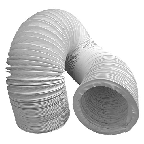 Daniplus, tubo flessibile di aspirazione, in PVC, diametro 100/102 mm, lunghezza 3 m, per impianti di aria condizionata, asciugatrice, cappa aspirante