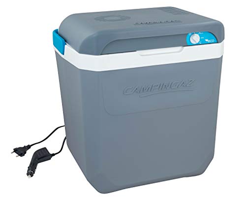 Campingaz Powerbox Plus Ecomax, Ghiacciaia Termoelettrica, Grigio, 28 L (12/230V)