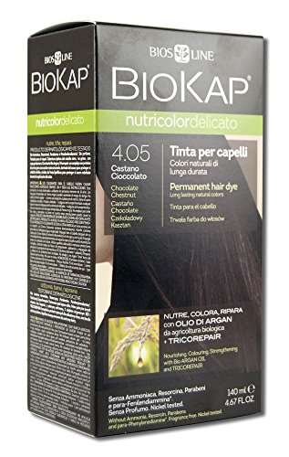 Bios Line 66438 Biokap Nutricolor Delicato 4.05, Castano Cioccolato