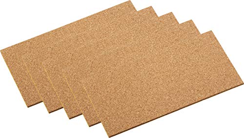 Maestro di sughero pad adesivo, 100 X 200 mm, 5 pezzi, 646106