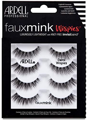 Ardell Faux Mink Demi Wispies 4 Pack - 1 paio