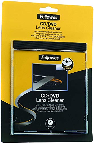 Fellowes 99761 CD di Pulizia per Lettore CD/DVD, Multicolore